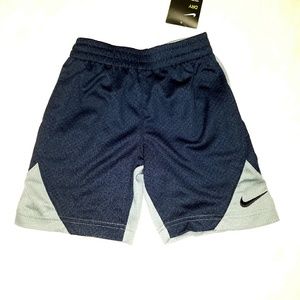 Nike Navy & Gray Dri Fit Shorts - Size 5